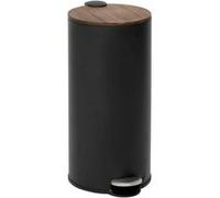 FIVE Simply Smart - Poubelle de Cuisine "Modern Colors" 30L Noir Noir