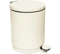 Paris Prix – Poubelle de salle de bain Onyx – 5 L – Beige lin