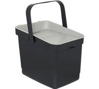 Poubelle Double Compartiment "Flex" 20,5L Noir
