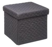 FIVE Simply Smart - Pouf Carré Design Mix N'Modul 31cm Gris Foncé Gris G
