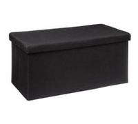FIVE Simply Smart - Pouf & Rangement Classy 76cm Noir Noir G