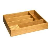 Paris Prix - Range-couverts Tidy Smart - 5 compartiments - 38 cm - Naturel