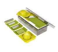Five Simply smart - Râpe mandoline 5 lames - Inox Vert G