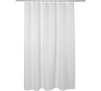 FIVE Simply Smart - Rideau de Douche "Nid d'Abeille" 180x200cm Blanc Blanc G