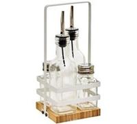 FIVE Simply Smart - Set Bouteilles Huile/Vinaigre & Pots Sel/Poivre "Balm" 23cm Transparent Transparent