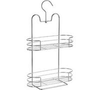 FIVE Simply Smart - Support de Douche 2 Etagères Wash 41cm Gris Argent G