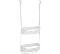 - Support de Douche 2 Paniers Souple 70cm Blanc