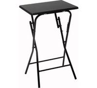 FIVE Simply Smart - Table d'Appoint Pliante Design "Paola" 64cm Noir Noir G