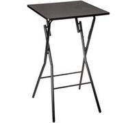 FIVE Simply Smart - Table de Bar en Métal "Pliante" 102cm Noir Noir G
