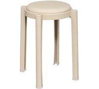 FIVE Simply Smart - Tabouret Empilable "Plasta" 47cm Beige Beige G