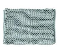 5five Tapis de salle de bains gamme Colorama tissé épais 75 x 50 cm Bleu