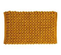 FIVE Simply Smart - Tapis Salle de Bain "Tissé Épais" 50x75cm Moutarde Jaune G