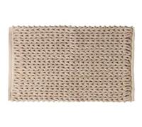 FIVE Simply Smart - Tapis Salle de Bain Tissé Épais 50x75cm Naturel Beige G