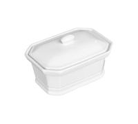 Paris Prix – Terrine à foie gras en céramique 17 cm – Blanc