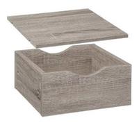 Tiroir Et Tablette Pour Étagère Coloris Gris 31 X 31cm Mix N' Modul