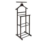 FIVE Simply Smart - Valet de Chambre en Bois "Antidérapant" 103cm Noir