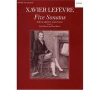 John Davies, Xavier Lefevre – Cinq sonates pour clarinette et piano – Oxford University Press