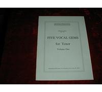 Five Songs for Tenor Voice & Piano Gems by Wagner,Handel,Puccini,Pachelbel,Bach