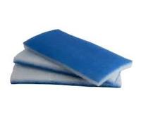 Five Star Lot de 3 fils filtrants de qualité supérieure de 5,1 cm d'épaisseur pour aquarium | Lot économique (3 grands tampons) | 600 m² | Tampons filtrants en polyéthylène à double collage | Facile à
