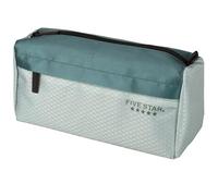 Five Star Pochette à Crayons, Trousse à stylos, Organiseur de Rangement pour Fournitures Scolaires, écouteurs, chargeurs, câbles, Maquillage, Stand 'N Store, s'adapte aux classeurs à 3 Anneaux, Vert