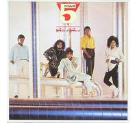 FIVE STAR - SILK & STEEL ... LP (Vinyl Record Schallplatte, 10 Tracks) - FIVE STAR Can't Wait Another Minute / Find The Time / Rain or Shine / If I say Yes / The Slightest Touch u.a.