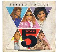 FIVE STAR - SYSTEM ADDICT 7" (45) UK RCA 1985 B/W PURE ENERGY (PB40515) PIC SLEEVE