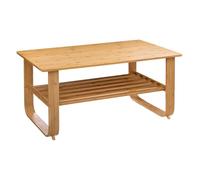 Five - Table Basse en Bambou 100 x 57 x H 46 cm