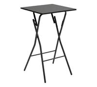 AC-Déco Table de bar FIVE Simply Smart pliante 102 cm en métal Noir