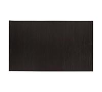 5five - tapis 120x70cm bambou latté noir
