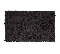 Five - Tapis de Salle de Bain Noir Chenille Maxi Confort 50 x 80 cm