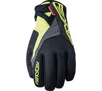 Five Voici Le Meilleur Compagnon de Vos Longues Sorties sur Route, Le RC1 s'affirme grâce à Ses Composants et à sa Coupe Ergonomique préformée. Gants de Vélo Noir/Jaune M