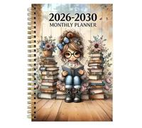 Five Year Organizer - Planner 2026-2030, Spiral Binding Journal, Multi | 5 Year Schedule Planner Planner 2026-2030 Professionals Entrepreneurs Teachers Freelancers Consultants Home School Office