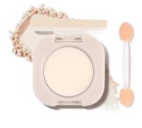 FIVEFULU Palette Ombre à Paupières Mat avec Pinceau Moonlight White Eye Shadow Fond de Teint Soyeux Fin et Brillant avec Formule Légère et UltraDifuminab