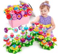 Fivejoy Jouet Fille Jouets De Construction De Jardin De Fleurs pour Filles, DIY Creatifs Et Ensembles De Bouquets De Bricolage Cadeaux pour Fille pour Enfants 3 4 5 6 Ans Noël Anniversaire
