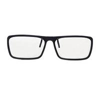 fivekim Clip-onLunettes Circulaires Passives Polarisées 3D pour TV Real 3D Cinema 0.22Mm Carré Vibration Clip Lunettes 3D