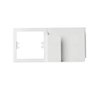 fivekim Prise Murale Support de téléphone Portable Support de Charge pour Smartphone Supports de Support de Prise Prise de téléphone Portable Blanc