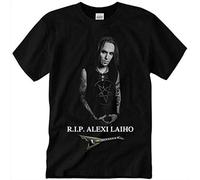 FIVESTAR TOYS Men's Hot!! Rip Children of Bodom's Alexi Laiho Unisex T-Shirt Gift for Fan Black XL