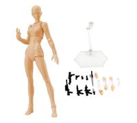 Fivetwofive Figurines D'Action, Modèles de Dessin, Figurine D'Artiste, Modèle de Peinture avec Support et Accessoires pour Artistes, Homme A