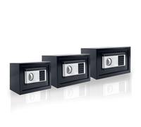 FIVMEN Safe Tresor Mini coffre-fort mural étanche pour la maison avec code de sécurité et e sécurité et fonctions d'alarme 22 l