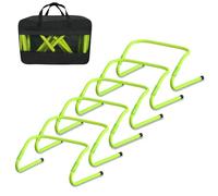 FIVMEN Speed/Agility Kit d'obstacles d'entraînement de football, 6 hauteurs réglables, 46 x 30 cm, kit d'obstacles de football, pour la rapidité, l'entraînement, la mobilité, l'entraînement de