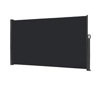 FIVMEN Store Latéral Extensible 160 x 300 cm Brise-Vue Balcon Paroi Latérale Auvent Protection de l'intimité et du Vent pour Balcon Terrasse Jardin, Anthracite