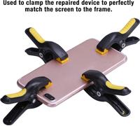 FIX A Type Fixation Clip Plastique Pour Téléphone Ecran LCD Pince de Fixation en Forme, Fixation Clip Plastique Ecran LCD Digitizer Pince de Fixation, Outil de Réparation Kit d'Outils pour Téléphone T