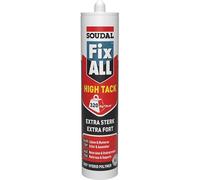 Fix ALL High Tack - Mastic-colle à adhérence initiale élevée - Soudal - Poche de 600 ml Blanc