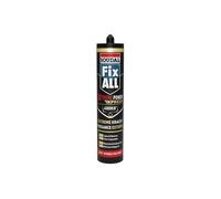 Fix All X-Treme Power Express - Colle de montage en polymère hybride - Soudal - 280 ml Noir
