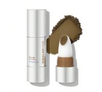 Fix & Fill Poudre pour ligne de cheveux sépia, bâton de poudre 4 en 1 pour ligne de cheveux, cheveux séparés, poudre de contour et poudre pour sourcils, solution rapide pour ligne de cheveux clairsemé