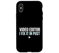 Fix in Post Video Editor Film Maker Editeur de Post-Production Coque pour iPhone X/XS