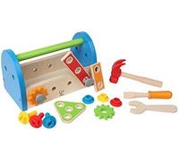 Fix It Kids Wooden Tool Box and Accessory Play Set