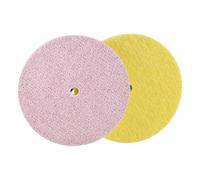 FIX KLETT BRIGHTEX Berry, 115 mm x 10 mm, Velcro, disque à polir x10 morceau