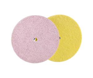 FIX KLETT BRIGHTEX Berry, 115 mm x 10 mm, Velcro, disque à polir x10 morceau