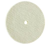 FIX KLETT Rondelle de feutre, 125 mm x 10 mm, Merino, Velcro x10 morceau